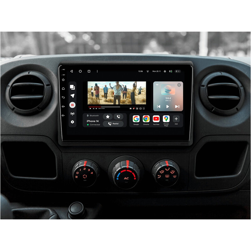 Штатна магнітола Gazer T6010 Pro для Renault Master 2010-2019 (T6010-NV4003-PRO)