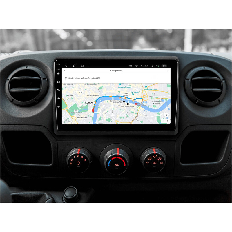Штатна магнітола Gazer T6010 для Renault Master 2010-2019 (T6010-NV4003)