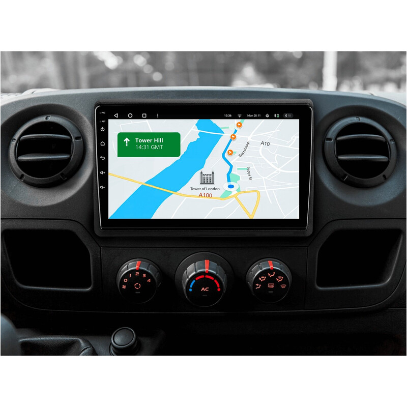 Штатна магнітола Gazer T6010 для Renault Master 2010-2019 (T6010-NV4003)