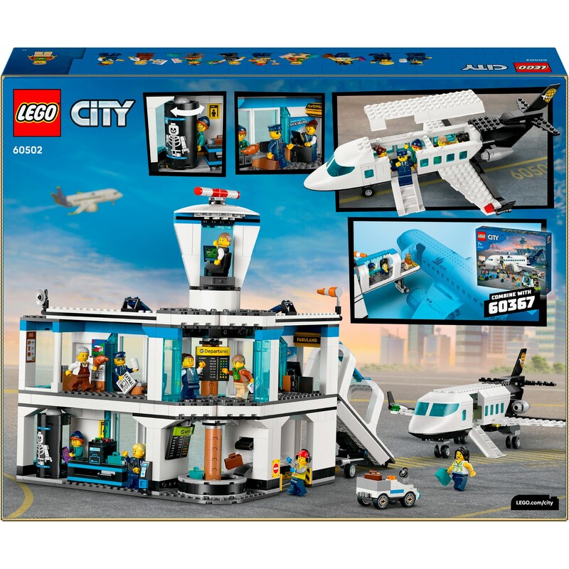Конструктор LEGO City Аеропорт із літаком (60502)