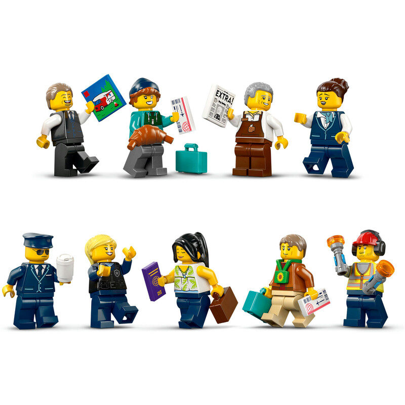 Конструктор LEGO City Аеропорт із літаком (60502)