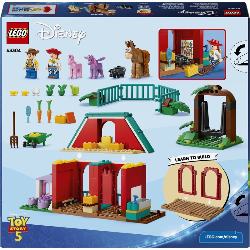 Конструктор LEGO Disney Pixar Кінне ранчо Блейза (43304)