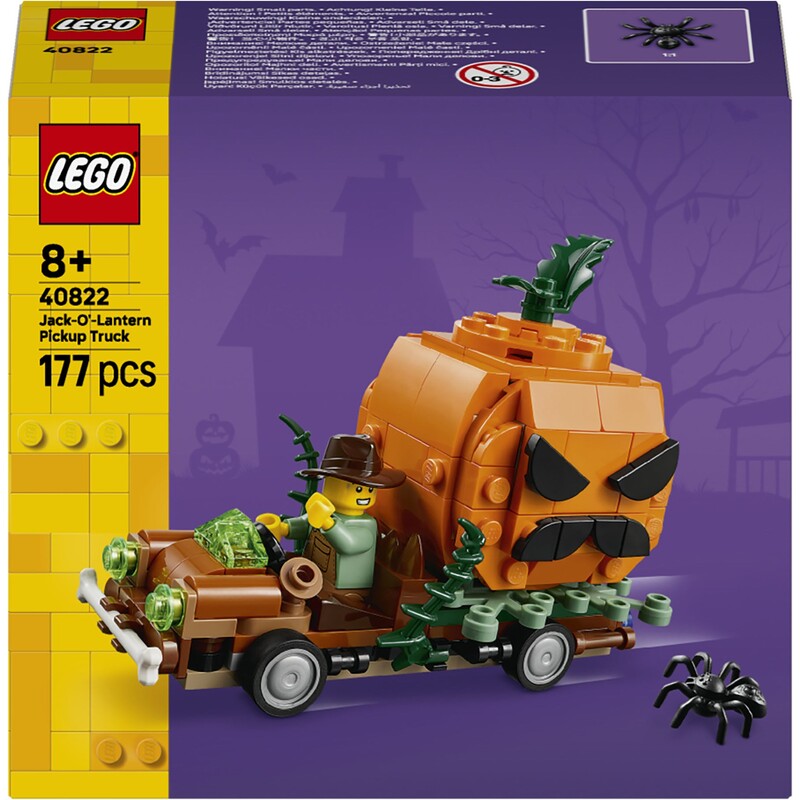 Конструктор LEGO Iconic Пікап Джека-Ліхтаря (40822)