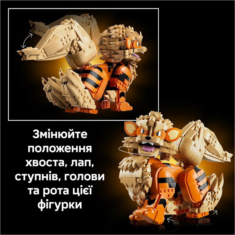 Конструктор LEGO Pokemon Арканайн (72160)
