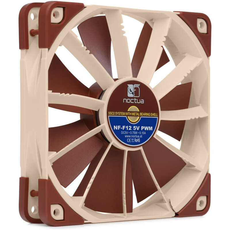 Вентилятор Noctua NF-F12 5V PWM Beige/Brown