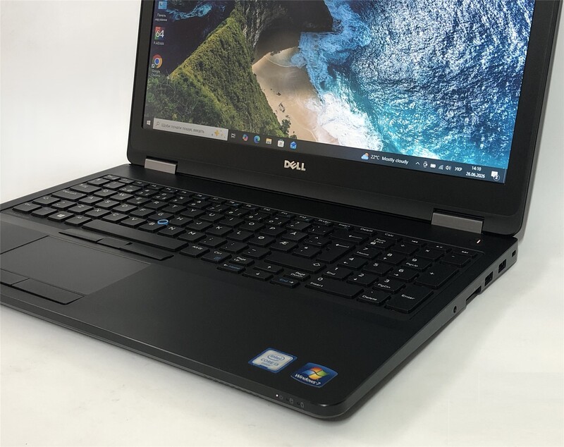 Ноутбук Dell Latitude E5570 / 15.6" (1366x768) / i3-6100U / 8GB / 128GB SSD / Win10Pro - Б/у