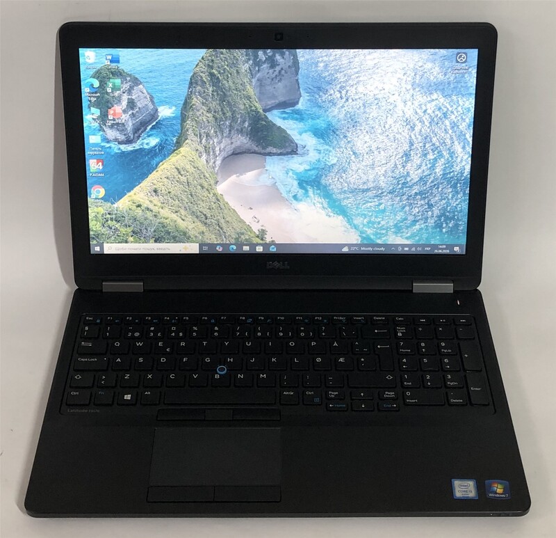 Ноутбук Dell Latitude E5570 / 15.6" (1366x768) / i3-6100U / 8GB / 128GB SSD / Win10Pro - Б/у