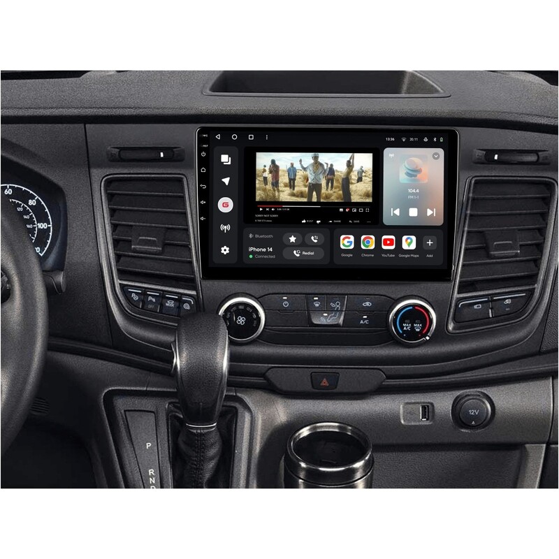 Штатна магнітола Gazer T6010 Pro Max для Ford Transit 350, 2020-2021 (T6010-TRA-PROMAX)