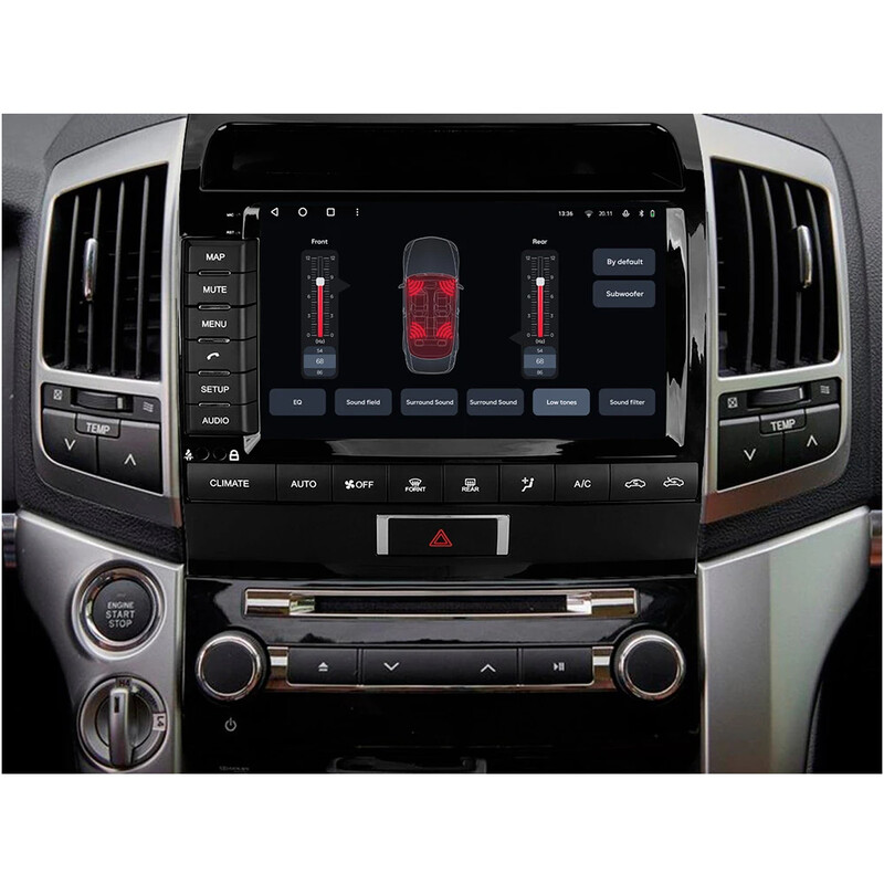 Штатна магнітола Gazer T6010 Pro для Toyota Land Cruiser 200 (J200) 2007-2015 (T6010-TJ2002-PRO)