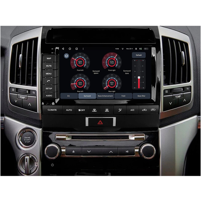 Штатная магнитола Gazer T6010 Pro для Toyota Land Cruiser 200 (J200) 2007-2015 (T6010-TJ2001-PRO)