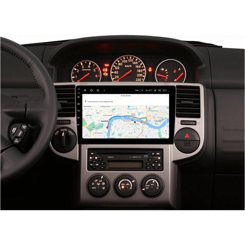 Штатна магнітола Gazer T6010 Pro Max для Nissan X-Trail I 2000-2007 (T6010-T30-PROMAX)