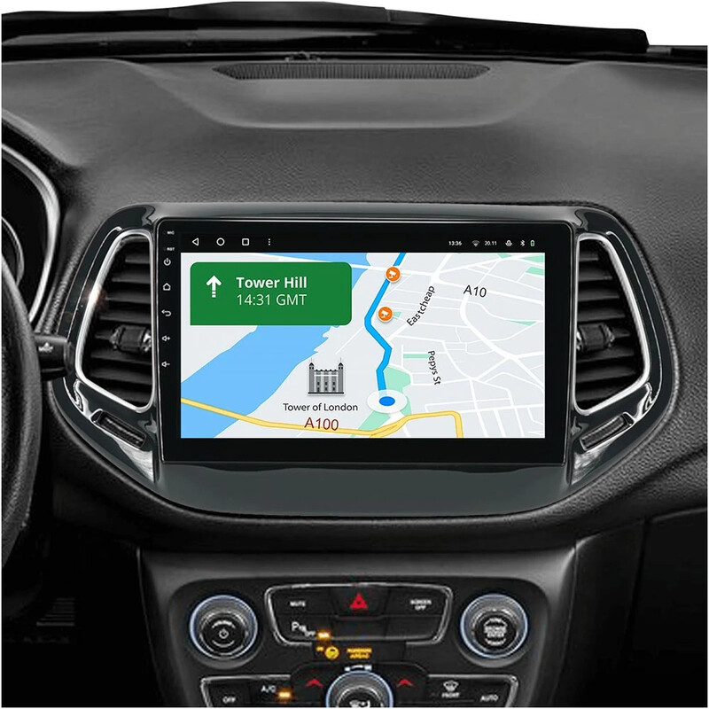 Штатна магнітола Gazer T6010 Pro для Jeep Compass II (MP) 2016-2018 (T6010-MP-PRO)