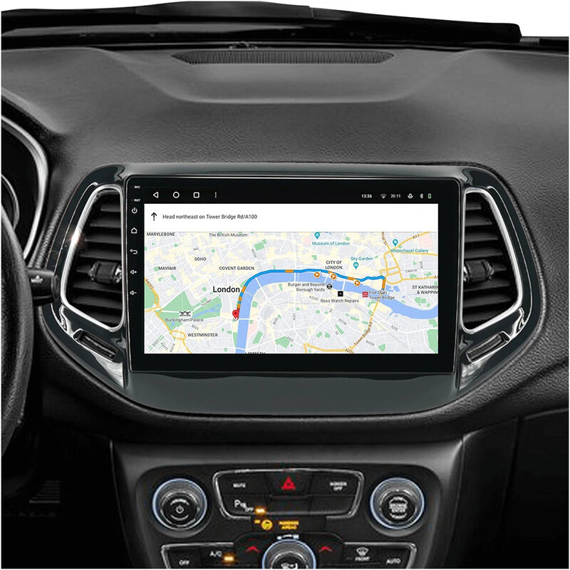 Штатна магнітола Gazer T6010 Pro для Jeep Compass II (MP) 2016-2018 (T6010-MP-PRO)