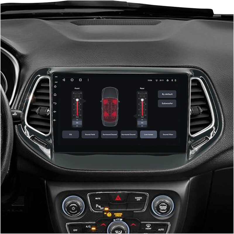 Штатна магнітола Gazer T6010 Pro для Jeep Compass II (MP) 2016-2018 (T6010-MP-PRO)