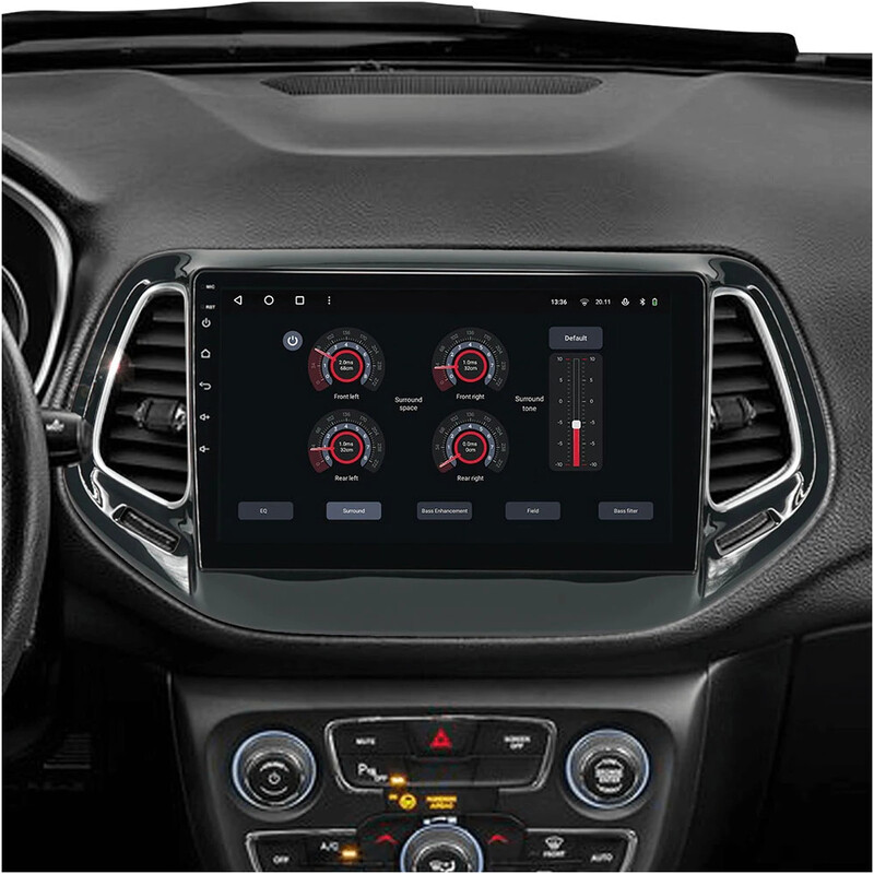 Штатна магнітола Gazer T6010 Pro для Jeep Compass II (MP) 2016-2018 (T6010-MP-PRO)