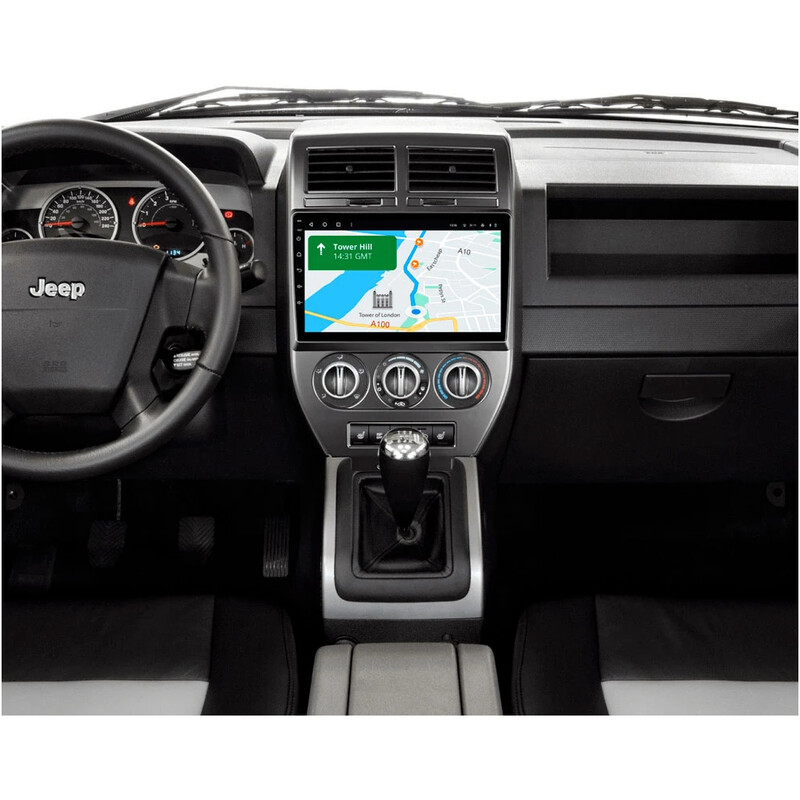 Штатна магнітола Gazer T6010 Pro для Jeep Compass I (MK49) 2006-2010 (T6010-MK49-PRO)