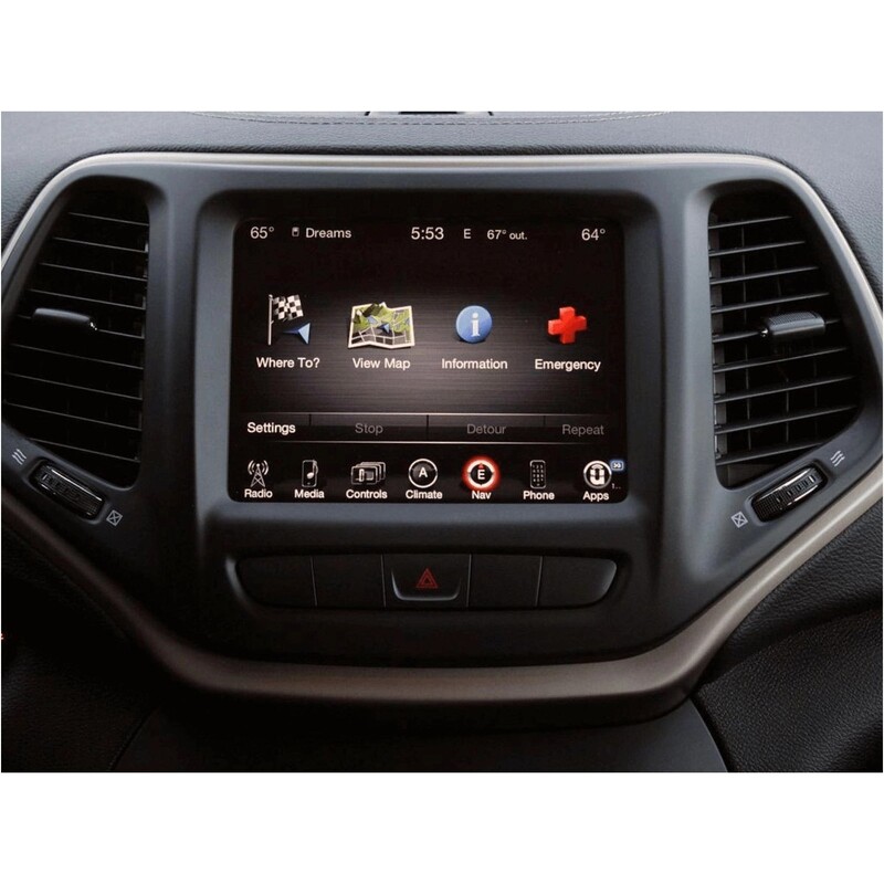 Штатна магнітола Gazer T6010 Pro для Jeep Cherokee V (KL) 2014-2018 (T6010-KL-PRO)