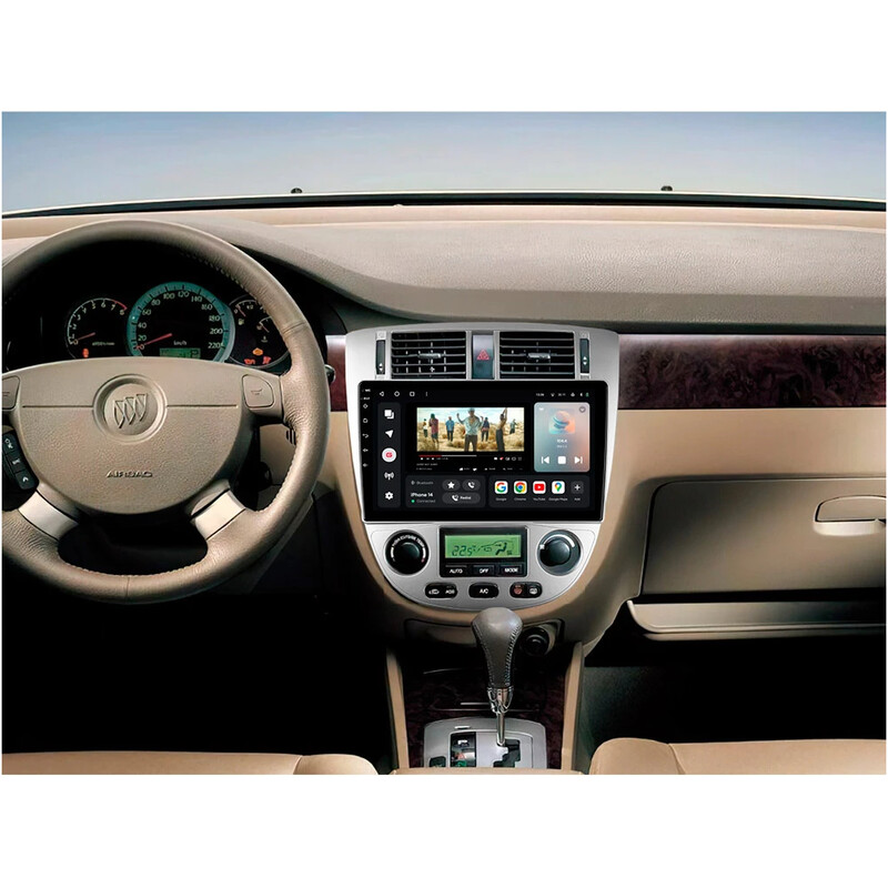 Штатна магнітола Gazer T6010 для Chevrolet Lacetti J200 2004-2013, Nubira (Hatchback-Wagon) 2004-2008 (T6010-J2002)