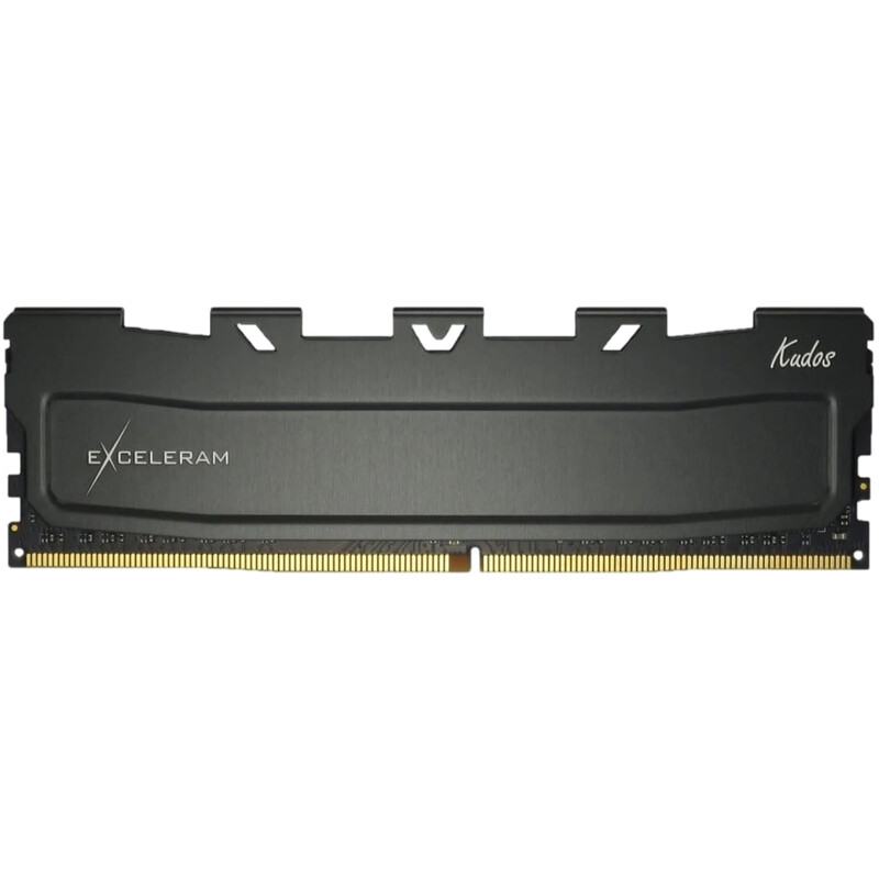 Модуль пам`ятi DDR4 16GB/3200 eXceleram Black Kudos (EKBLACK4163222X)