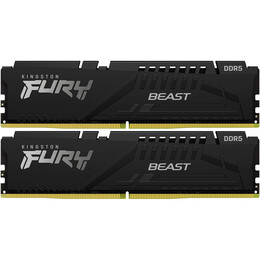 Модуль пам`яті DDR5 2x32GB/5600 Kingston Fury Beast Black (KF556C40BBK2-64)