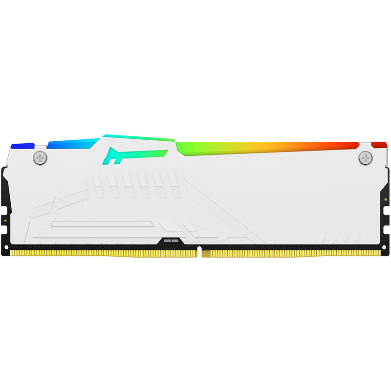 Модуль пам`яті DDR5 16GB/5600 Kingston Fury Beast RGB White (KF556C40BWA-16)