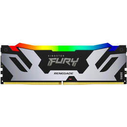 Модуль пам`яті DDR5 32GB/6400 Kingston Fury Renegade RGB Silver/Black (KF564C32RSA-32)