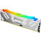 Фото - Модуль пам`яті DDR5 16GB/6400 Kingston Fury Renegade RGB White (KF564C32RWA-16) | click.ua