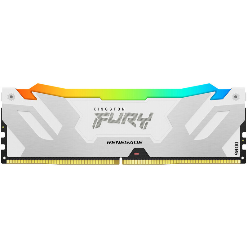Модуль пам`яті DDR5 2x32GB/6400 Kingston Fury Renegade RGB White (KF564C32RWAK2-64)