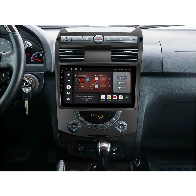 Штатна магнітола Gazer T6010 для SsangYong Rexton I (Y250) 2006-2012 (T6010-Y250)