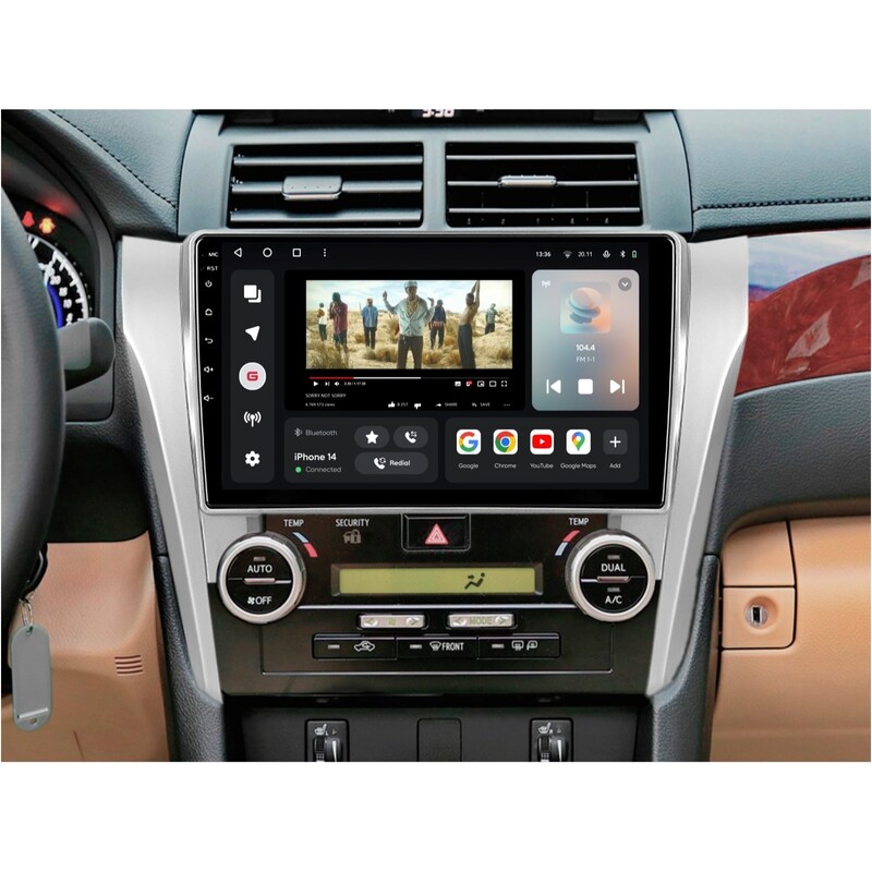 Штатна магнітола Gazer T6010 Pro для Toyota Camry VII (XV50) 2011-2011 (T6010-XV50/L-PROMAX)