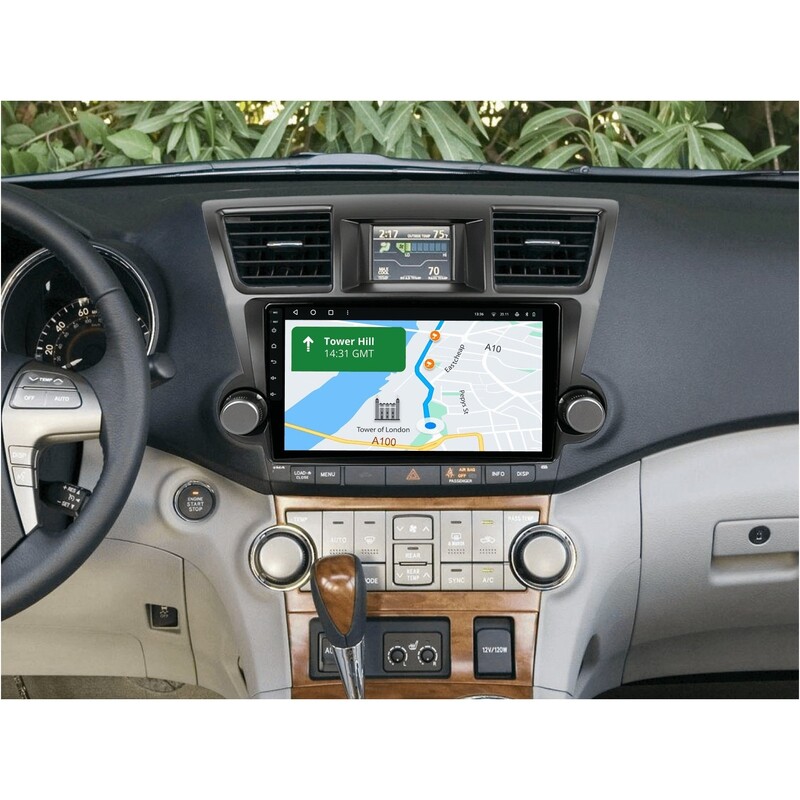 Штатна магнітола Gazer T6010 Pro для Toyota Highlander II (XU40) 2007-2013 (T6010-XU40-PROMAX)