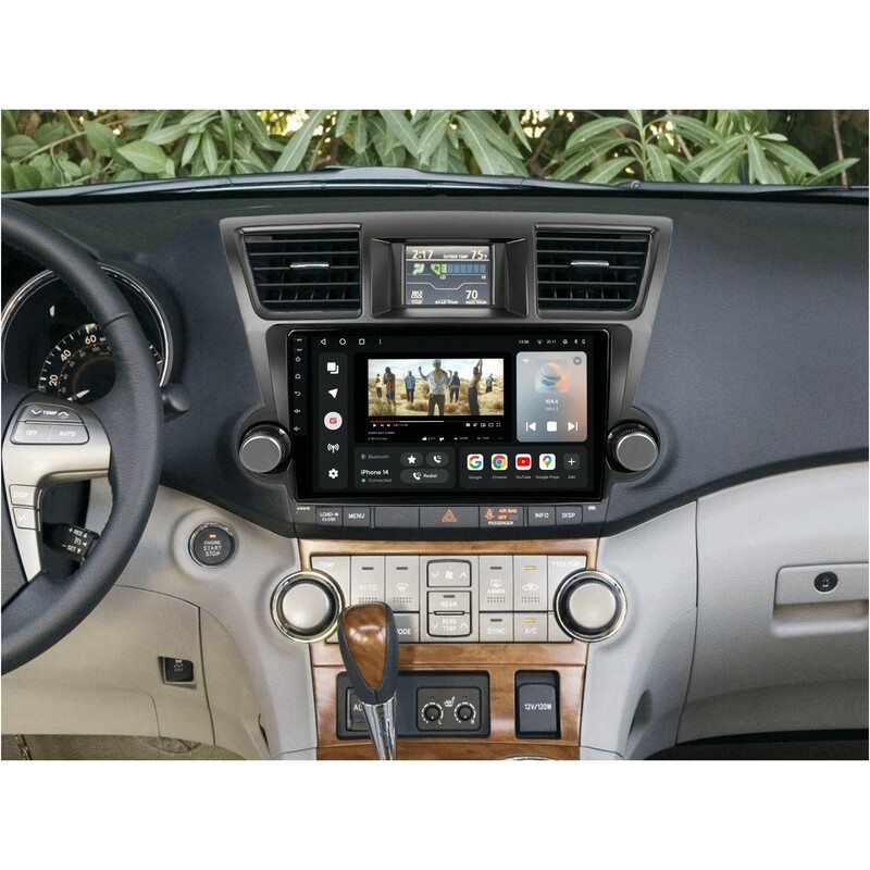 Штатна магнітола Gazer T6010 Pro для Toyota Highlander II (XU40) 2007-2013 (T6010-XU40-PRO)