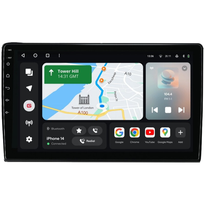 Штатна магнітола Gazer T6010 Pro для Toyota Tundra (XK50) 2007-2013, Sequoia (XK60) 2008-2017 (T6010-XK50-PRO)