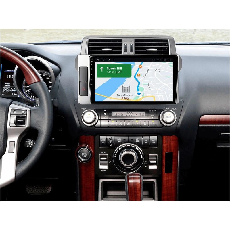 Штатна магнітола Gazer T6010 Pro для Toyota Land Cruiser Prado (J150) 2013-2017 (T6010-J150F-PRO)