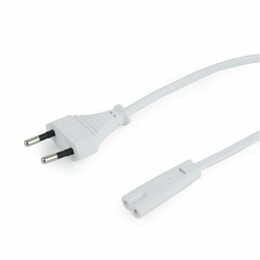 Кабель питания Cablexpert (PC-184/2-W) CEE7/16-C7, 1.8 м, белый