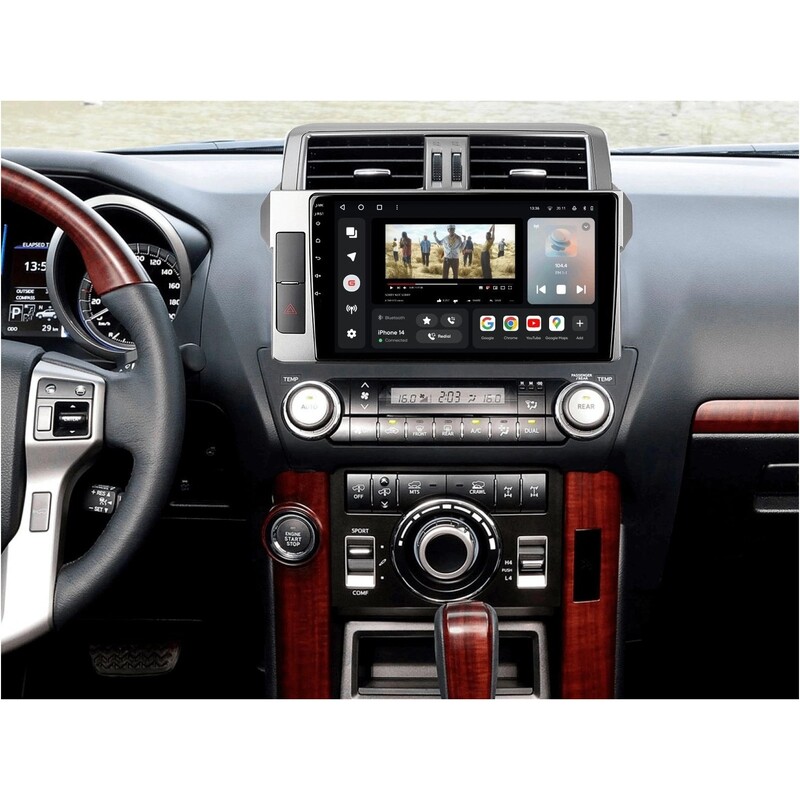 Штатна магнітола Gazer T6010 для Toyota Land Cruiser Prado (J150) 2013-2017 (T6010-J150F)