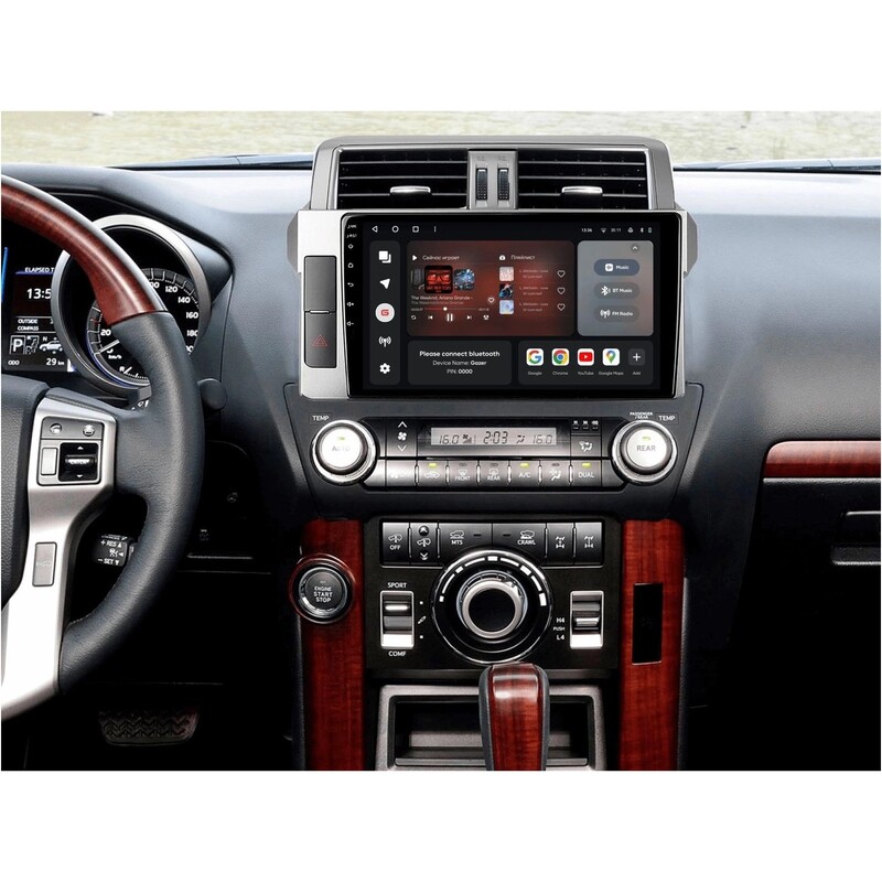 Штатна магнітола Gazer T6010 для Toyota Land Cruiser Prado (J150) 2013-2017 (T6010-J150F)