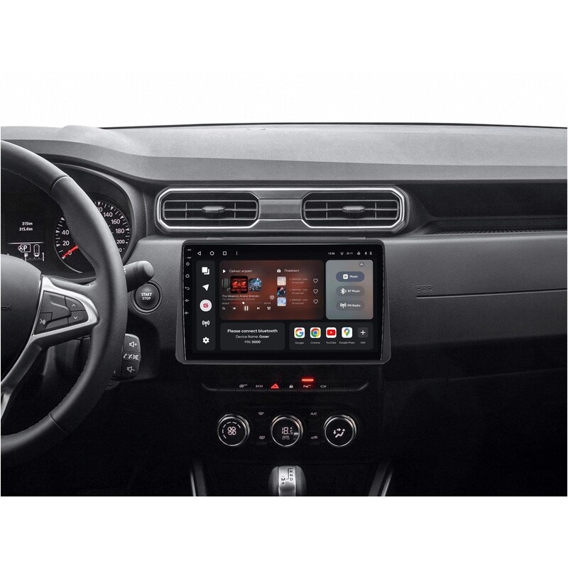Штатна магнітола Gazer T6010 Pro для Renault Duster II (HM) 2020-2021, Arkana 2019-2021 (T6010-HM-PROMAX)