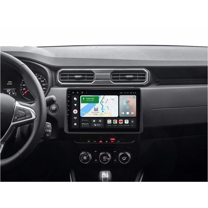 Штатная магнитола Gazer T6010 для Renault Duster II (HM) 2020-2021, Arkana 2019-2021 (T6010-HM)