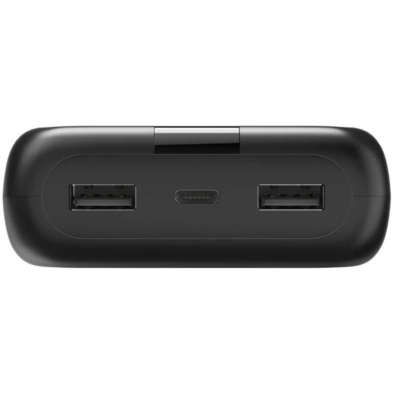 Універсальна мобільна батарея Hama 24000mAh 15W Black (00201711)