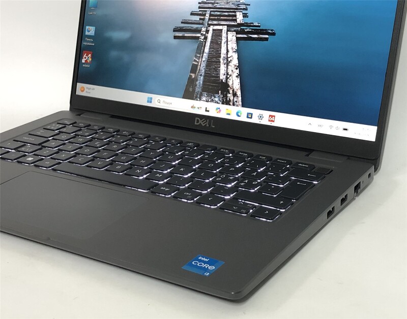 Ноутбук Dell Latitude 3440 / 14" FullHD IPS / i3-1315U / 8GB / 256GB SSD / Win11Pro / Backlight / сканер відбитка - Б/в