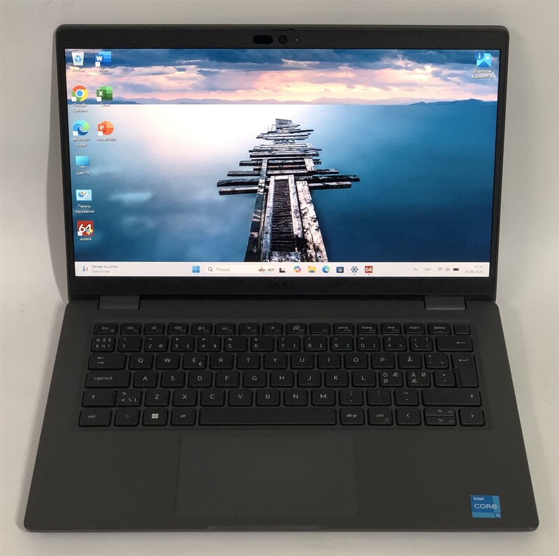 Ноутбук Dell Latitude 3440 / 14" FullHD IPS / i3-1315U / 8GB / 256GB SSD / Win11Pro / Backlight / сканер відбитка - Б/в