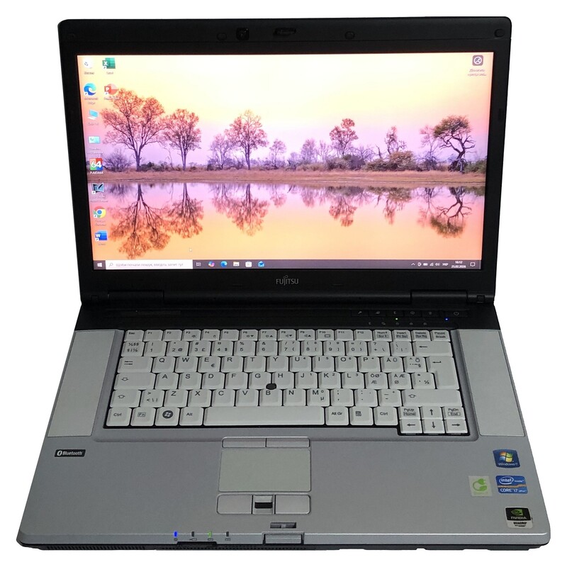 Ноутбук Fujitsu Celsius H710 / 15.6" FullHD / i7-2720QM / 8GB / 256GB SSD / NVIDIA Quadro 1000M, 2GB / Win10Pro / 3G / сканер відбитка - Б/в