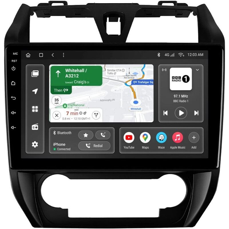 Штатна магнітола Gazer T6010 Pro для Geely Emgrand EC7 I 2009-2016 (T6010-EC7-PRO)
