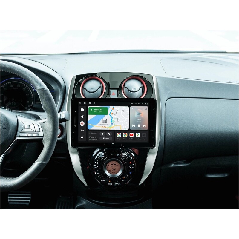 Штатна магнітола Gazer T6010 для Nissan Note II 2012-2021 (T6010-E12)