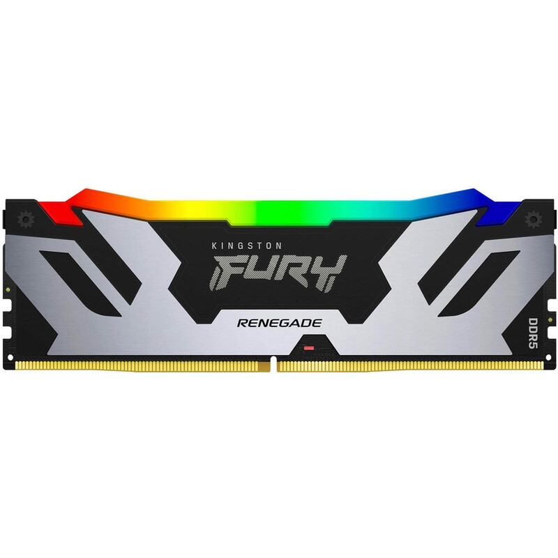 Модуль пам`яті DDR5 2x16GB/7600 Kingston Fury Renegade RGB Silver/Black (KF576C38RSAK2-32)