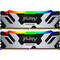 Фото - Модуль пам`яті DDR5 2x16GB/7600 Kingston Fury Renegade RGB Silver/Black (KF576C38RSAK2-32) | click.ua