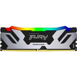 Модуль памяти DDR5 16GB/8000 Kingston Fury Renegade RGB Silver/Black (KF580C38RSA-16)