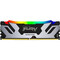 Фото - Модуль пам`яті DDR5 16GB/8000 Kingston Fury Renegade RGB Silver/Black (KF580C38RSA-16) | click.ua