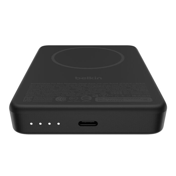 Універсальна мобільна батарея Belkin Power Bank Slim Magnetic 10000mAh 30W Black (BPD016HQBK)